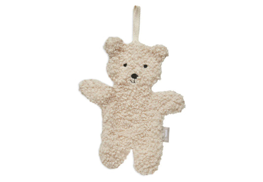Attacca ciucciotto - Teddy Bear naturale