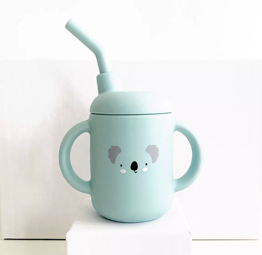 Maye - Bicchiere con cannuccia Koala